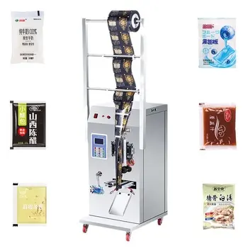 Multifunktions-Snack automatische automatische Beute-Beutelmaschine für Kaffee Milch Verpackung für Honig Ketchup Marmelade Kokosnussöl flüssigkeitsverpackungsmaschine