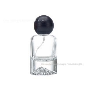 Envase de Perfume de Alta Gama, Botella de Vidrio Transparente con Pulverizador, Envase Secundario para Cosméticos, Botella Pequeña de Muestra Vacía y Gruesa, Xuzhou - Product Image 5