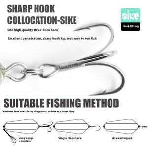 Canberra <span class=keywords><strong>Killer</strong></span> Tasmanian Devil señuelo de pesca trucha de agua salada salmón Pike Spinner cebo para bajo General impreso ABS Metal - Product Image 5