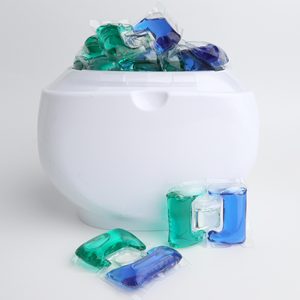 Capsules de savon haute capacité PVA film soluble dans l'eau liquide lessive forme de dosette boule détergent à lessive dosette - Product Image 2