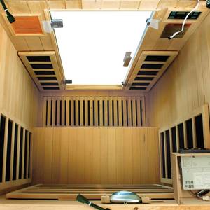 Vente directe d'usine <span class=keywords><strong>750W</strong></span> panneaux de chauffage de sauna infrarouge en cristal de carbone 600X600 radiateurs électriques à faible EMF pour commandes en gros - Product Image 5