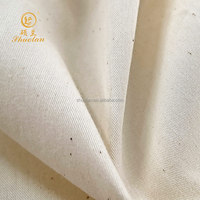 Tissu de toile de coton grège blanc brut couvre bâche de tente rouleaux de tissu de toile en prix de gros