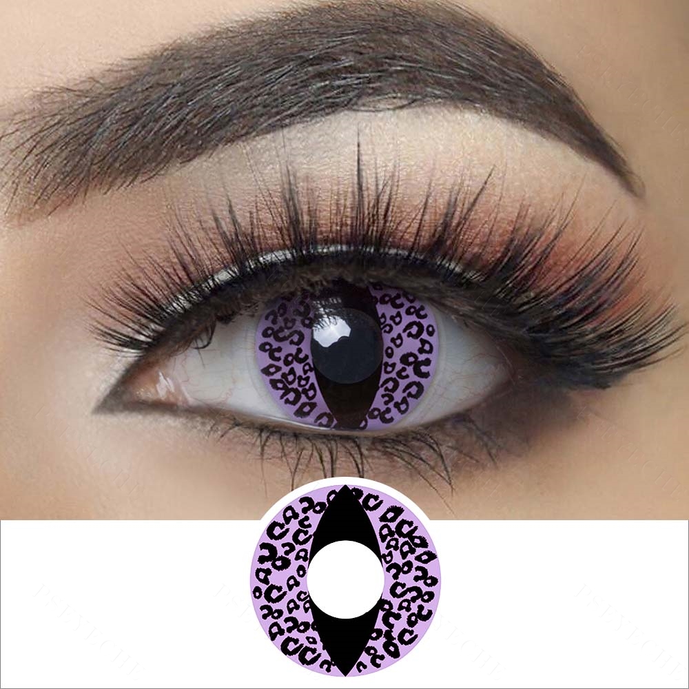 Oeil de chat violet RY23