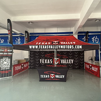 Großhandel Wasserdichtes 10x20ft Aluminium Messezelt Ausstellungs-Event-Pavillon Gazebo Faltbares Bedrucktes Zelt