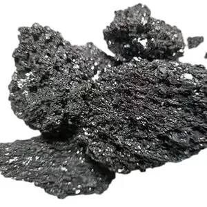 Wholesale High Quality 5-3mm Black Carborundum Refractory Black Silicon Carbide 88% Black Carbide High Quality Black Silicon