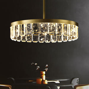 High Quality Pendant Lights Nordic Bedroom Dining Room Ceiling Light Luxury Crystal <b>Chandelier</b> - Product Image 2