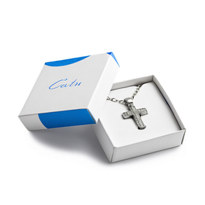 Amy Amy <b>Cross</b> Pendant Necklace Silver Plated Cubic Zirconia Women's Religious Jewelry Everyday Wearing Gift - Product Image 3