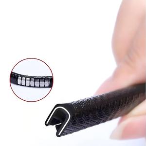 Bande d'étanchéité universelle pour vitres de voiture, étanche, insonorisante, anti-poussière, en caoutchouc - Product Image 1