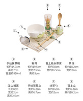 Bols à Matcha en Céramique Écologique de Haute Qualité, Ensemble de Tasses à Thé, Coffret Cadeau