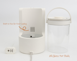 Nouvelle innovation pour les soins de bébé : chauffe-biberon électrique en verre pour préparation de <span class=keywords><strong>lait</strong></span> infantile et eau chaude, usage quotidien - Product Image 3