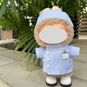 Médico uniforme Lbubu enfermera uniforme Bubu ropa 17CM escala 1:3 plástico PVC dibujos animados juguete vinilo colgante <span class=keywords><strong>muñeca</strong></span> camisa - Product Image 3