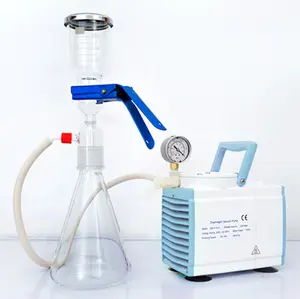 Appareil de Filtration sous vide pour lunettes, 1l/2l, avec assemblage de filtres en verre à Membrane, 47mm/50mm