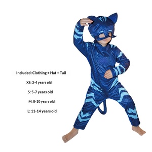 Pijama <span class=keywords><strong>de</strong></span> Halloween XJ Echo Masked Hero 3, Disfraz Infantil para Actuaciones, Cosplay, Desfiles <span class=keywords><strong>de</strong></span> Moda - Product Image 5