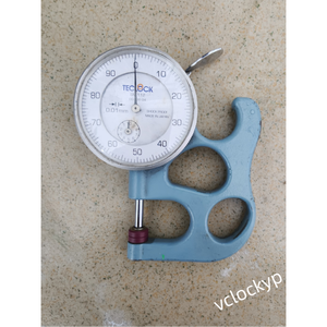 Jauge d'épaisseur Teclock SM112 (plage de mesure 10 mm, graduation 0,01 mm) d'occasion - Product Image 2