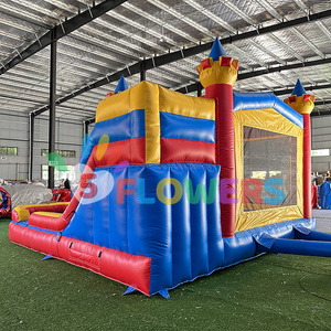 Trẻ Em Ngoài Trời Lâu Đài <span class=keywords><strong>Bouncy</strong></span> Biểu Ngữ Phim Hoạt Hình Chủ Đề Inflatable Nhà Bị Trả Lại Thương Mại Combo Cho Bán - Product Image 6