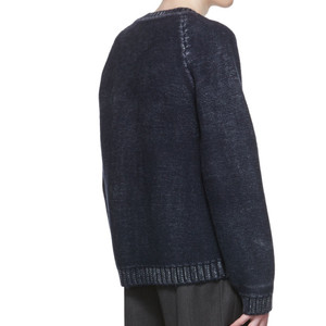 Pull-over unisexe col en V à manches longues personnalisé en tricot <span class=keywords><strong>avec</strong></span> blocage des couleurs <span class=keywords><strong>pour</strong></span> hommes en automne personnalisable en usine - Product Image 3
