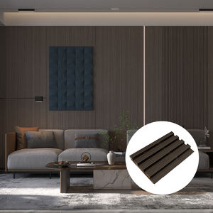 3d Wpc panneau mural intérieur latte cloison intérieur persienne grands panneaux muraux pour la décoration intérieure - Product Image 3