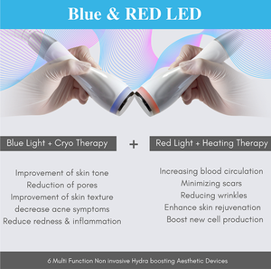 Electroporation máy trên khuôn mặt cho vẻ đẹp Sử dụng sưởi ấm và lạnh xử lý trong 1 - Product Image 4