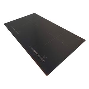 Table de cuisson à induction en céramique électrique encastrable 2 brûleurs 4KW en céramique noire pour usage domestique en cuisine - Product Image 6