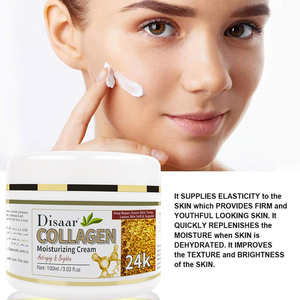 Crème Visage au Collagène 24K <span class=keywords><strong>Meilleur</strong></span> Hydratant Bio Blanchissant et Éclaircissant 100ml <span class=keywords><strong>Anti</strong></span>-Rides et Soins de la Peau pour Adultes - Product Image 5