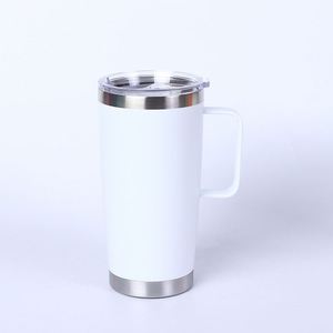 Mug isotherme en acier inoxydable 304 de qualité alimentaire 20 oz, couvercle coulissant anti-fuite, fabrication en usine, stock disponible, mugs de voyage ASM26 - Product Image 6