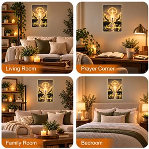 Letrero de Neón Cristiano Personalizado para Sala de Estar, Oficina <span class=keywords><strong>en</strong></span> Casa, Bar, Garaje, Club, Pantalla Electrónica - Product Image 5
