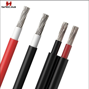 PV1-F H1z2z2-K TUV 2.5mm² 4mm² 6mm² 10mm² XLPE 절연 PV 전기 케이블 태양광 케이블 전선 - Product Image 3