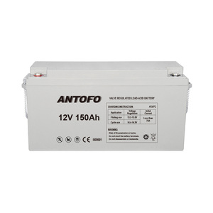 Antofo แบตเตอรี่เจล150Ah 12V สำหรับระบบจัดเก็บพลังงานแสงอาทิตย์ - Product Image 1