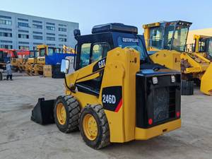 รถตักล้อยางมือสอง CAT 246D ระบบไฮดรอลิกเดิมๆ ใช้งานได้ดี รถตักขนาดเล็กยี่ห้อ Caterpillar จากอเมริกา สภาพดี - Product Image 1