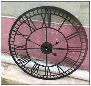 Creativo design in metallo retro <span class=keywords><strong>orologio</strong></span> <span class=keywords><strong>da</strong></span> <span class=keywords><strong>parete</strong></span> - Product Image 4