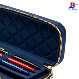 Étui rigide personnalisé en EVA pour stylos, résistant aux chutes, étui de rangement pour crayons, étui portable pour stylos, compatible Parker, <span class=keywords><strong>Pelikan</strong></span>, Sheaffer - Product Image 3