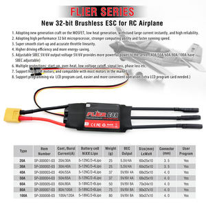 Moteur brushless haute vitesse V2 avec kit moteur ESC BLDC pour voitures RC 1/10, modèles d'avions à voilure fixe et mini-drones - Product Image 5