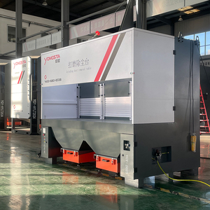 Hochwertiger, maßgeschneiderter Großhandels-Schleiftisch für die Industriewerkstatt mit Absaugung, Kohlenstoffstahl, 3 PS, 99,99 % Staubabsaugung, Dreifach-Absaugung - Product Image 5