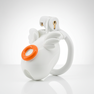 Ninghao Originale Angel Boy Cintura di Castità Maschile con Lucchetto, Gabbia per Pene in Plastica Piccola, Dispositivo per Cuckold, Giocattolo Sessuale per Adulti da Uomo - Product Image 1