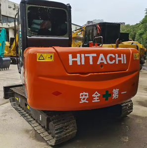 Mini pelle hydraulique sur chenilles Hitachi ZX60 d'occasion du Japon 6TON Mitsubishi Engine PLC Prix bon marché en stock - Product Image 2