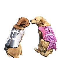 Maillot de bain et gilet de sauvetage pour chien sirène requin, design personnalisable européen-américain, vêtements de natation d'été pour animaux de compagnie