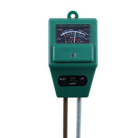 Testeur de pH du sol 3-en-1 haute précision ST-20 pour plantes de jardin, fleurs, pelouses, légumes, intérieur et extérieur
