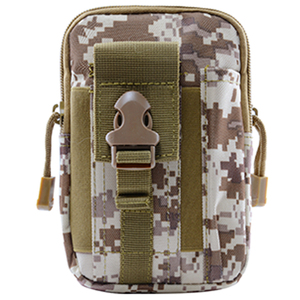 กระเป๋าคาดเอวทหารลายพรางสำหรับผู้ชาย ยี่ห้อ Molle พร้อมช่องใส่โทรศัพท์แบบมีโครงด้านใน เหมาะสำหรับกิจกรรมกลางแจ้ง ใช้ได้ทุกวัน ขายส่ง - Product Image 1