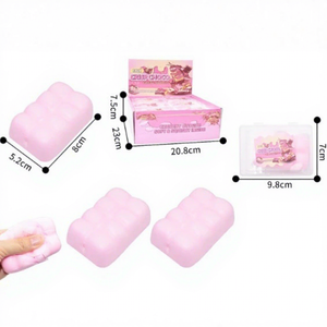 Jouet transfrontalier anti-stress en caoutchouc thermoplastique, blocs <span class=keywords><strong>de</strong></span> construction souple en forme <span class=keywords><strong>de</strong></span> mangue, boule DIY pour la décompression et la libération <span class=keywords><strong>de</strong></span> l'energie - Product Image 1