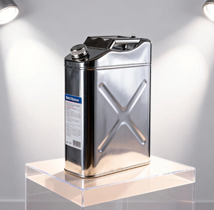 <span class=keywords><strong>Bidon</strong></span> en acier inoxydable 304 de 20 litres pour huile de cuisson, <span class=keywords><strong>essence</strong></span>, diesel, eau - Product Image 1