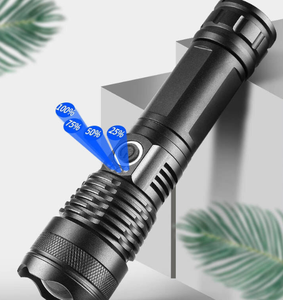 Đèn pin chiến thuật chống nước, sạc lại được, tầm xa, XHP50, siêu sáng 100000 lumen, đèn LED công suất cao - Product Image 5