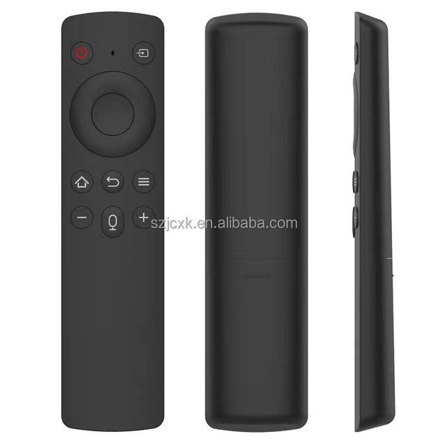 Smart TV Remote Control ABS Plastic Wireless Voice Control 20m Range Replace Various Brands Fixed Rolling Code Customizable