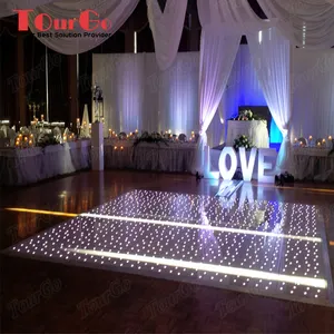 TourGo Led Diy Twinkling Dance Floor For Indoor Wedding Decoration