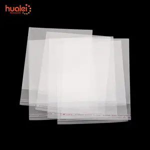 Con dấu nhiệt tự niêm phong dính rõ ràng OPP Bopp túi trong suốt t Áo may mặc Polypropylene PP túi bao bì