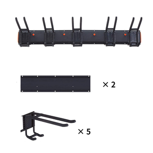 Jh-mech support <span class=keywords><strong>de</strong></span> Ski multifonction pour mur <span class=keywords><strong>de</strong></span> Garage pouvant contenir jusqu'à 5 paires-support <span class=keywords><strong>Vertical</strong></span> pour <span class=keywords><strong>planche</strong></span> <span class=keywords><strong>de</strong></span> <span class=keywords><strong>surf</strong></span> 300Ibs maximum - Product Image 2