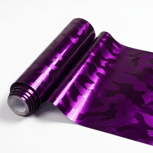 Vinilo para Rotulación de Vehículos, Instalación en Seco, Negro Brillante, Camuflaje, Cambia de Color, Resistente a Rayos UV, Mate, 6mil de Grosor, PET, con Liberación de Aire, Anti - Product Image 4