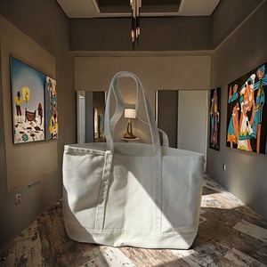 Sacs en toile personnalisés avec logo imprimé QMS, sacs en tissu carrés, sacs de shopping réutilisables en <span class=keywords><strong>coton</strong></span> pour femmes - Product Image 1