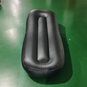 <b>Inflatable</b> Recliner 185x76x55cm Black Environmentally Friendly Pvc Material For Outdoor Home Use - Product Image 4