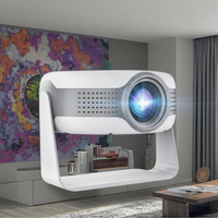 Projecteur intelligent portable HD T269PRO avec Android 12 et résolution 4K, 280 ANSI et lampes LED sans fil H713 pour un usage domestique