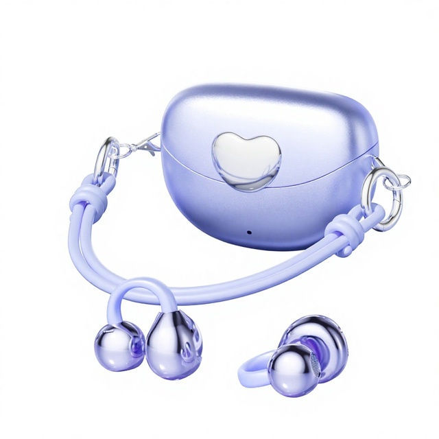 Smart Cross-border Ear Clip Open-ended Headset IPX4 Waterproof Voice Control for 5.4 LED Digital Display HD Voice Call
